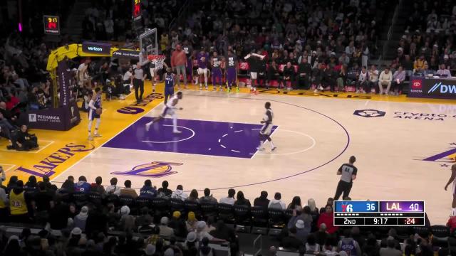 Troy Brown Jr. with a dunk vs the Philadelphia 76ers