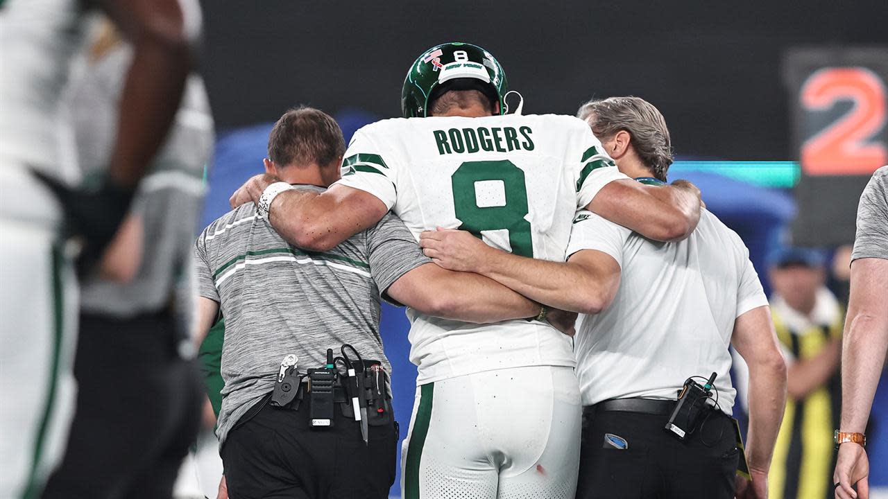 Aaron Rodgers injury latest disaster in Jets' never-ending stream of bad  luck