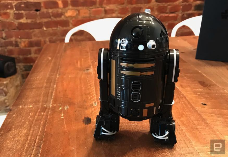 Sphero’s R2-Q5 ‘Star Wars’ droid is basically a goth R2-D2