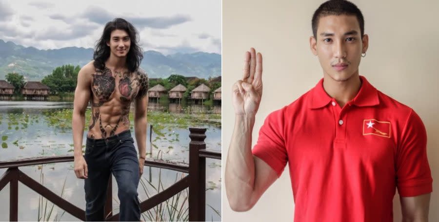 Hot ‘monk’ model arrested by military militants in Myanmar