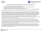 BrightSphere Reports Financial and Operating Results for the Fourth Quarter Ended December 31, 2023