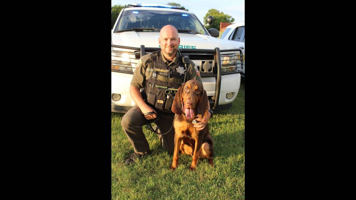 Bloodhound tracks missing 6-year-old girl to an abandoned shed in Tennessee, cop..