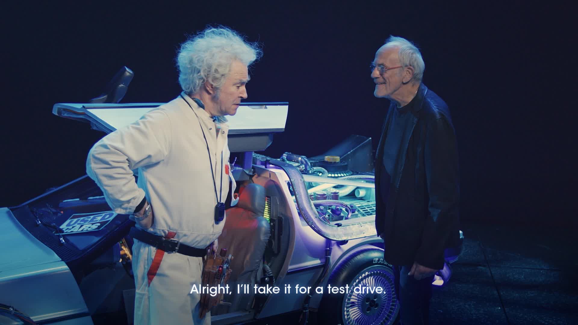 How 'Back to the Future: The Musical' created a DeLorean that flies : NPR,  back to the future 