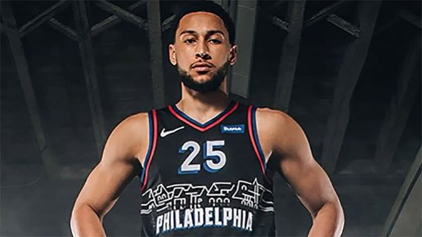 76ers uniforms