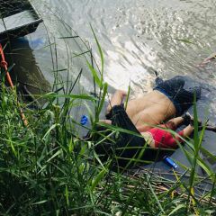 Images of drowned Salvadoran migrant and 2-year-old child stir outrage