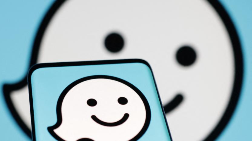 Waze app logo is seen in this illustration taken, August 22, 2022. REUTERS/Dado Ruvic/Illustration