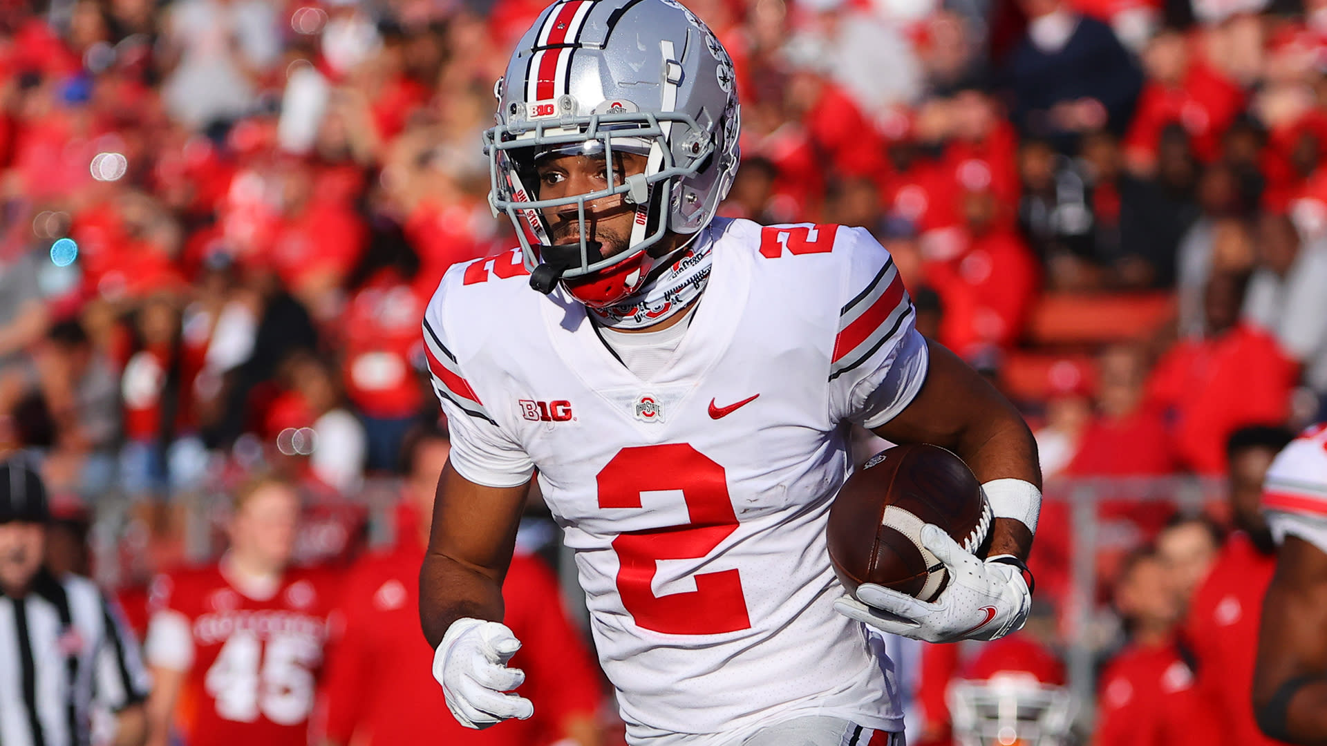 Chris Olave 2022 NFL Draft Profile WR Ohio State