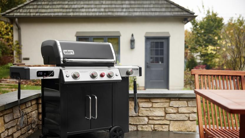 Weber smart gas grill