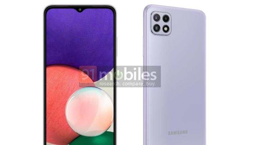 Samsung Galaxy A22 5G leak