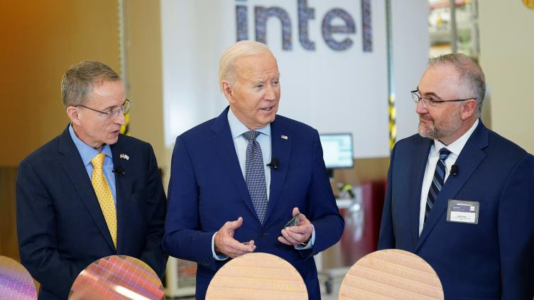 Intel CEO explains how Biden admin. grants will energize company