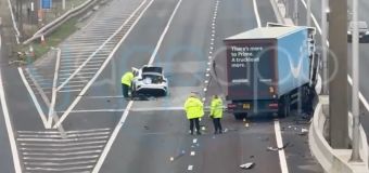 
Man killed driving wrong way down M62 before crash