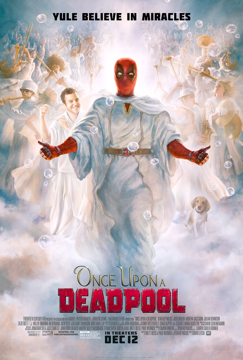 Deadpool Poster Accused Of Mocking Mormon Religious Painting