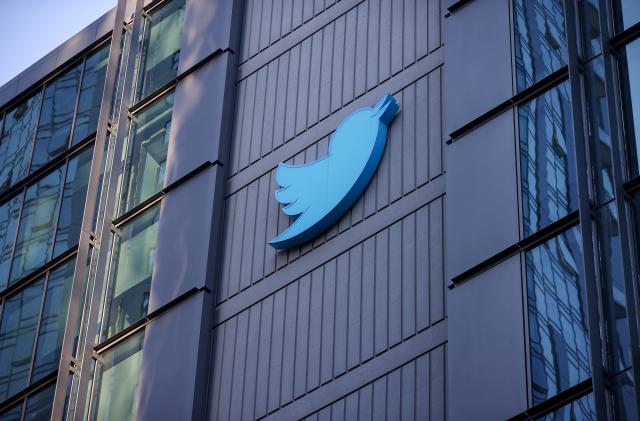 SAN FRANCISCO, CA  - OCTOBER 27: Twitter headquarters is seen in San Francisco, California, United States on October 27, 2021. Twitter has been testing several new features for its mobile app recently. The company is now working on an option to customize the navigation bar of the Twitter app on iOS and possibly Android as well. (Photo by Tayfun Coskun/Anadolu Agency via Getty Images)