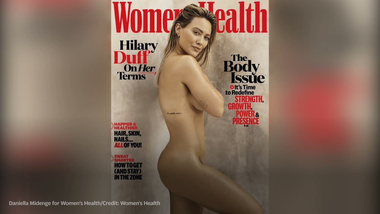 1280px x 720px - Hilary Duff poses nude for Women's Health cover: 'I'm proud of my body'