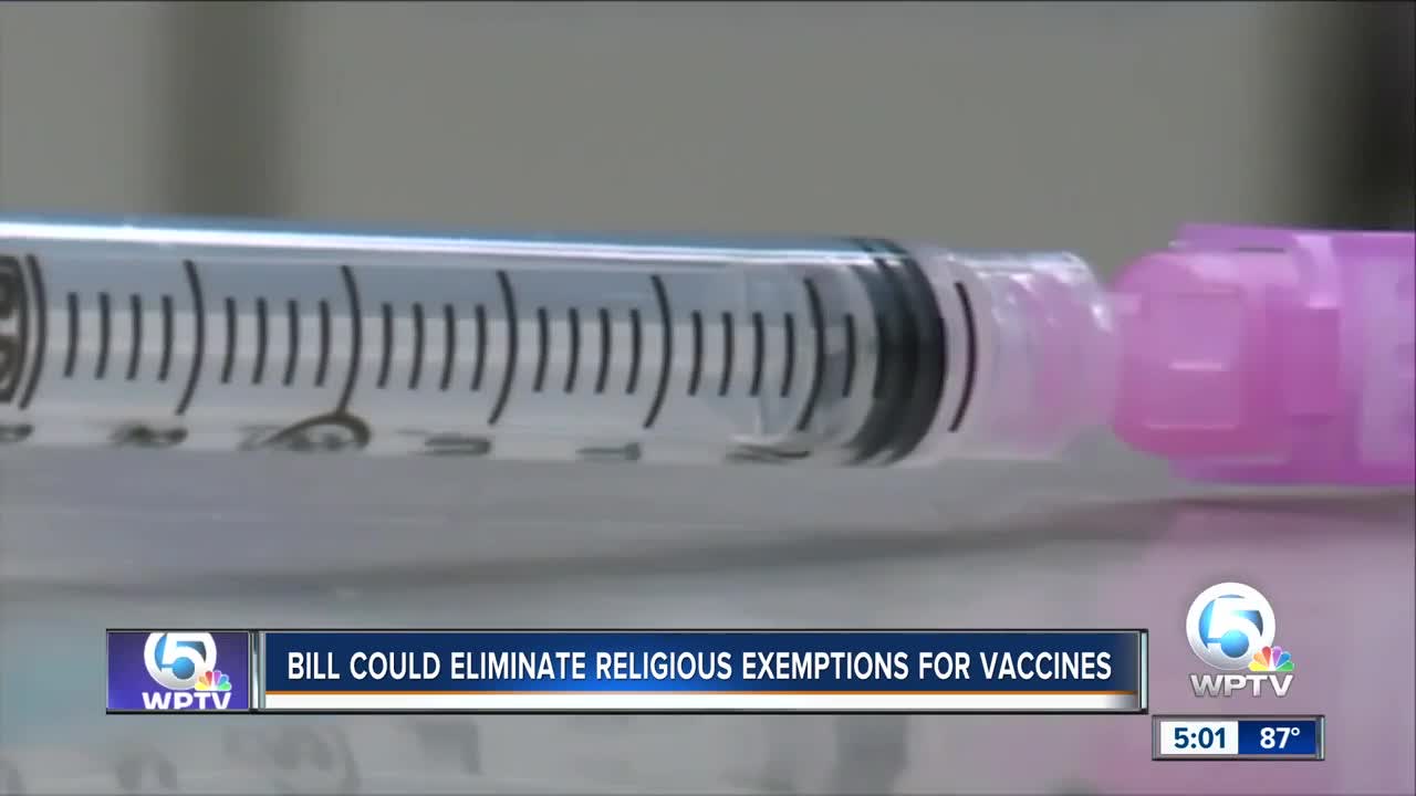 Bill could eliminate religious exemptions for vaccines Video