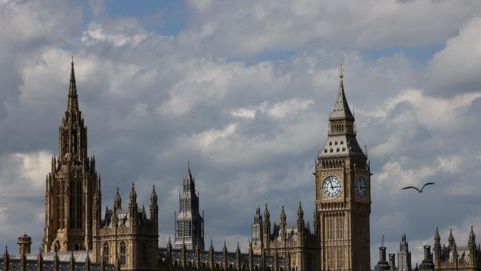 FILE PHOTO: A view of the Elizabeth Tower, commonly known as Big Ben, and the Houses of Parliament in London, Britain, April 30, 2024. REUTERS/Hollie Adams/File Photo
