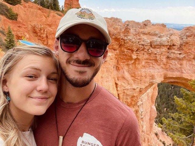 An Idaho store owner says missing Gabby Petito and Brian Laundrie appeared 'happy' during a stop they made on their road trip
