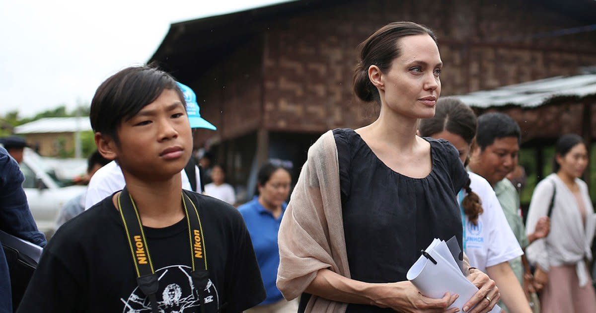 From Africa To Asia Inside Angelina Jolie And Her Children S Charity Work Around The World