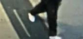 An unidentified individual whom police are seeking after a 61-year-old Asian man was attacked in the East Harlem neighborhood of New York. (NYPD via AP)