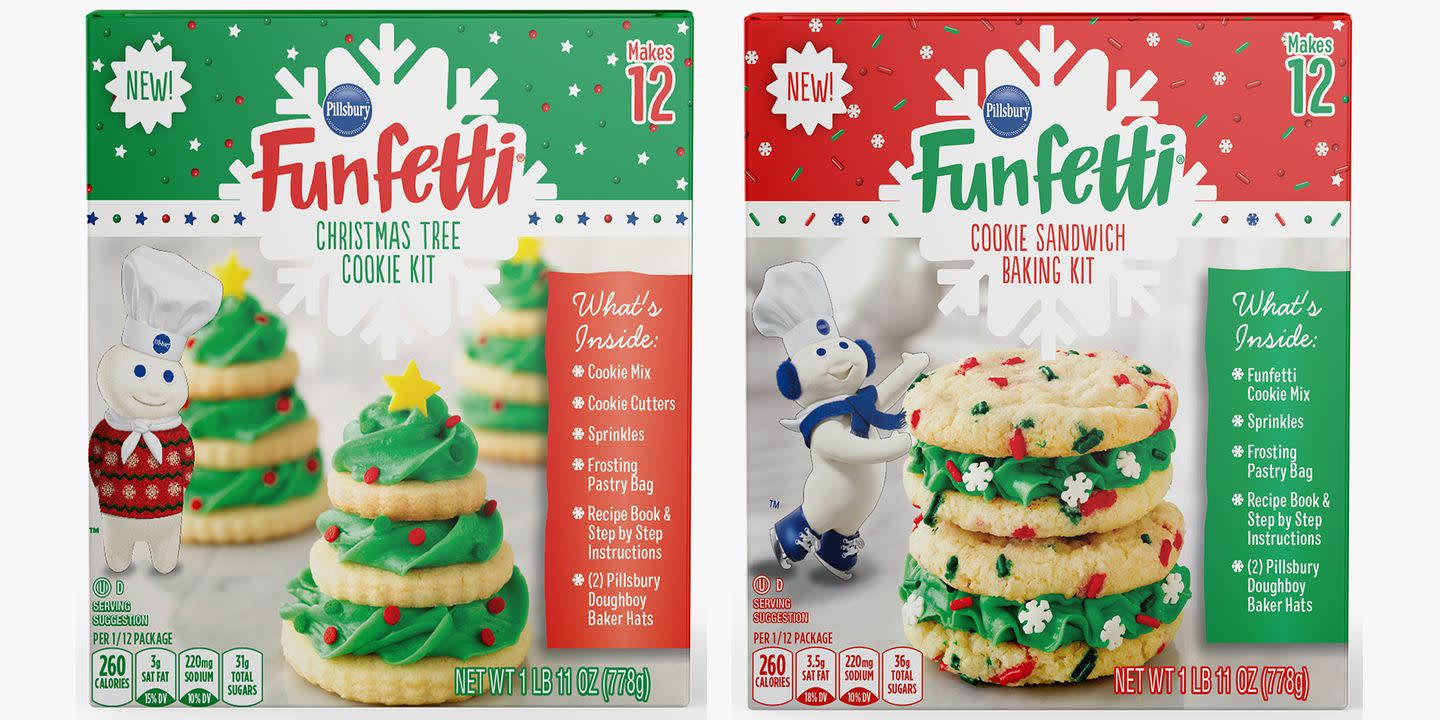 Pillsbury Has New Funfetti Christmas Cookie Kits