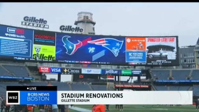 Gillette Stadium renovations complete ahead of Patriots season opener