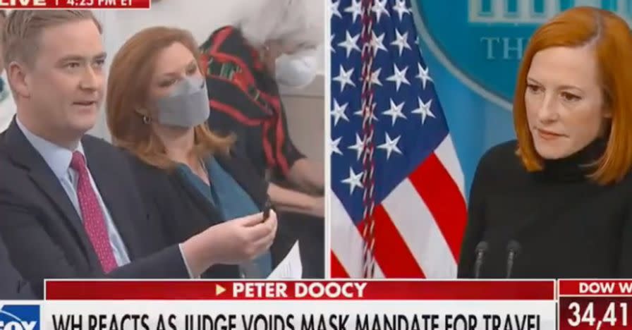 Jen Psaki Ribs Fox's Peter Doocy: You're No Doc And Don't Even (Usually) Play On..