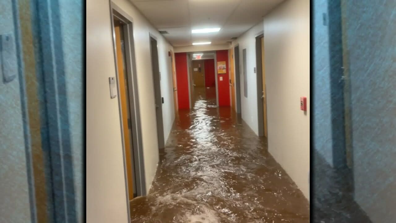 Flooding at Clark Atlanta University, Videos