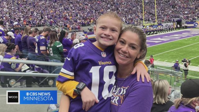 Virginia mom brings son, heart surgery survivor, to Vikings home