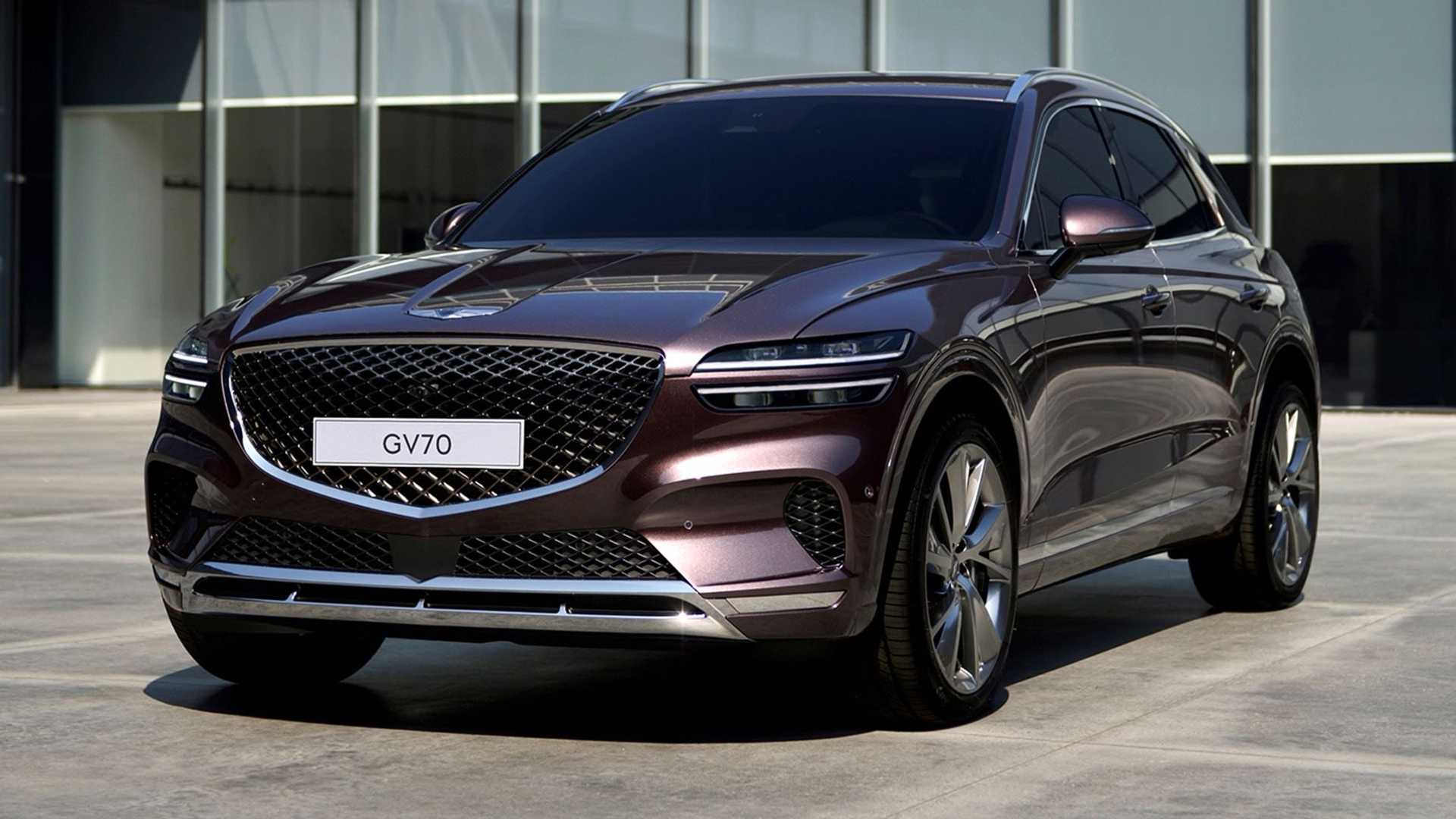  2022  Genesis GV70 revealed as brand s second luxury SUV 