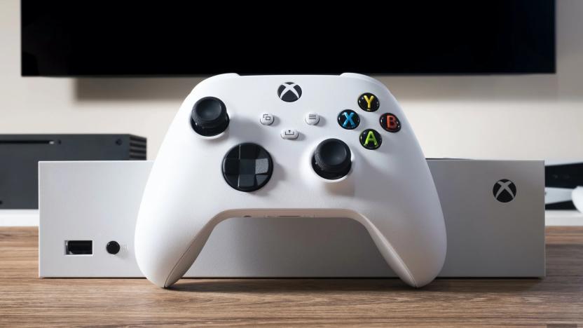 The Xbox Series X photographed by Axget