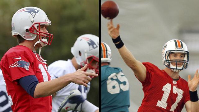 Brady treats scout team players much differently than Tannehill