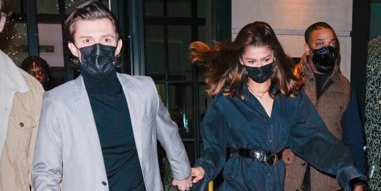 Tom Holland and Zendaya Hold Hands As They Walk Through The Louvre