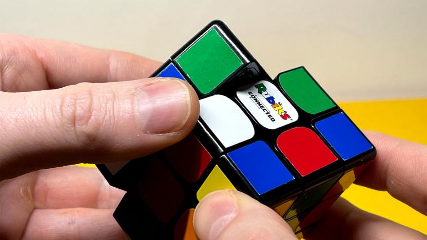 Connected Rubik's cube and app