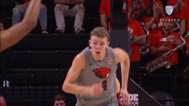 Highlights: Oregon State men's basketball runs past Utah, collects back-to-back conference wins