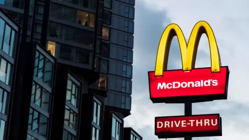 McDonald's hefty expansion plans helped to boost sales in Q1.