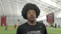 Hear from Zay Robinson after Iowa State football's prospect camp