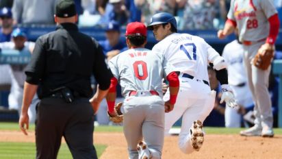  - After a baserunning mistake caught him out in the Dodgers' home opener, Shohei Ohtani spoke to coaches and teammates to make sure it wouldn't happen