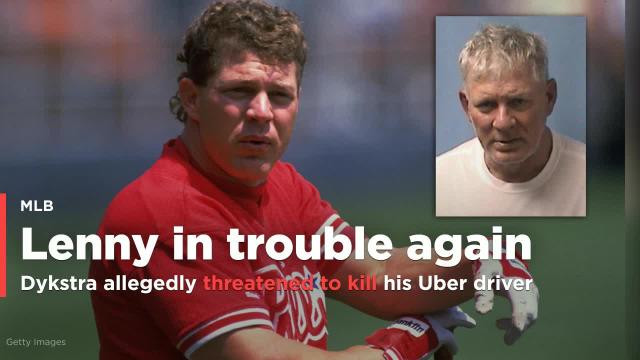 Lenny Dykstra allegedly threatened to kill his Uber driver