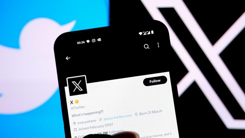 INDIA - 2023/07/25: In this photo illustration, Twitter official account page is seen displayed on a smartphone with a New Twitter X logo in the background. (Photo Illustration by Avishek Das/SOPA Images/LightRocket via Getty Images)
