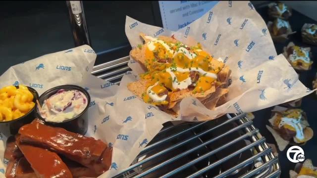 Where to eat and drink at Ford Field for Lions games