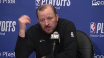 Tom Thibodeau on Knicks' Game 3 playoff loss to 76ers: 'We've got to do better'