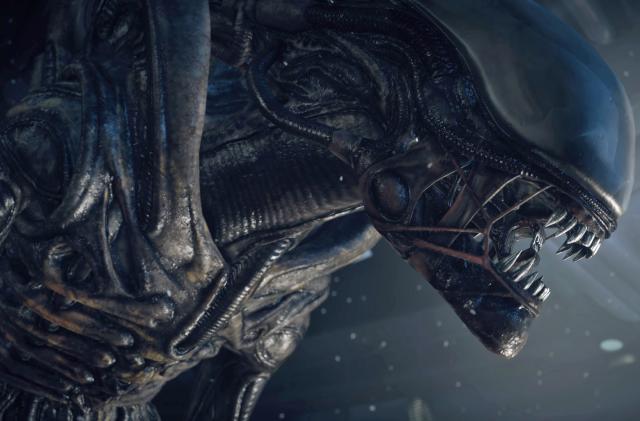 The Xenomorph in 'Alien: Isolation'.