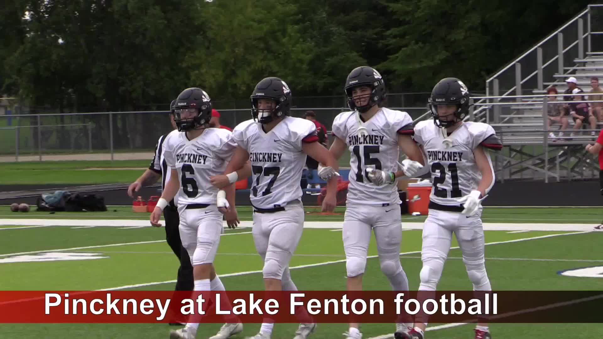 Pinckney-Lake Fenton football video Watch highlights, hear postgame reaction