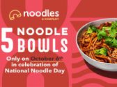 EVERY NOODLE DISH ON THE MENU FOR ONLY $5 AT NOODLES & COMPANY IN CELEBRATION OF NATIONAL NOODLE DAY