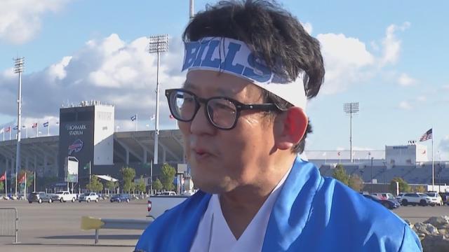 Orchard Park family hosts Bills fan from Japan making first trip