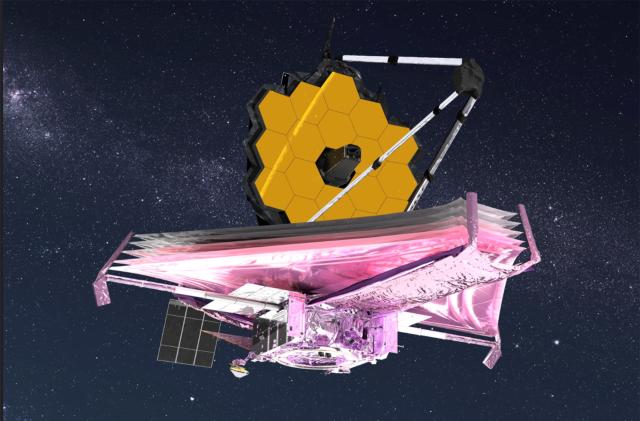 James Webb Space Telescope after deployment