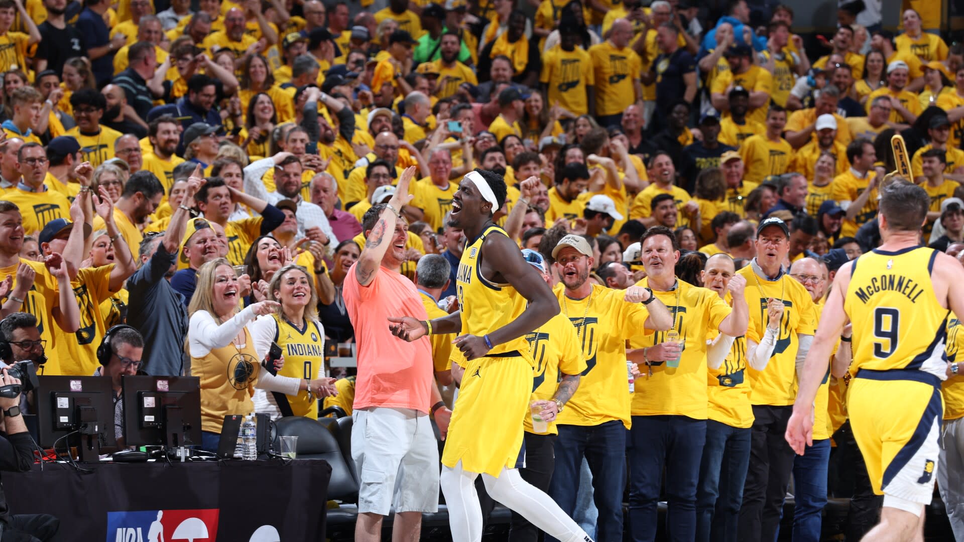 Pacers celebrate 1st playoff series victory in a decade, beating Bucks 120-98 in Game 6