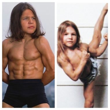 "Little Hercules" Is 25 And Looks Very Different
