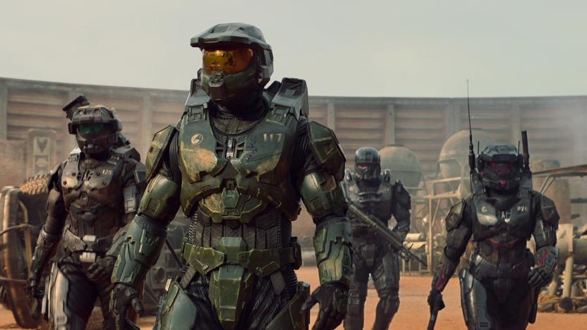 Spartans in 'Halo' TV series on Paramount+