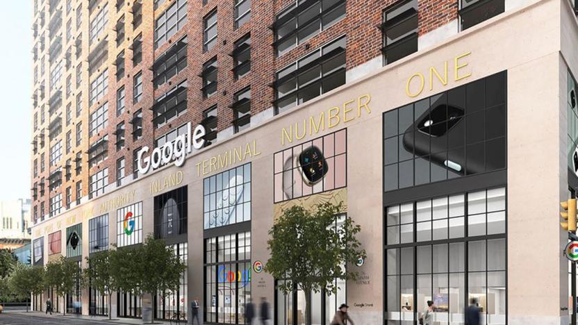 Google retail store in New York City